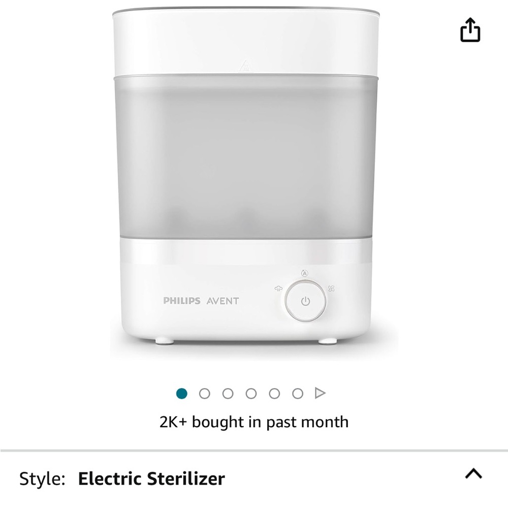 Philips avent bottle dryer and sterilizer, GUC. Priced to sale.